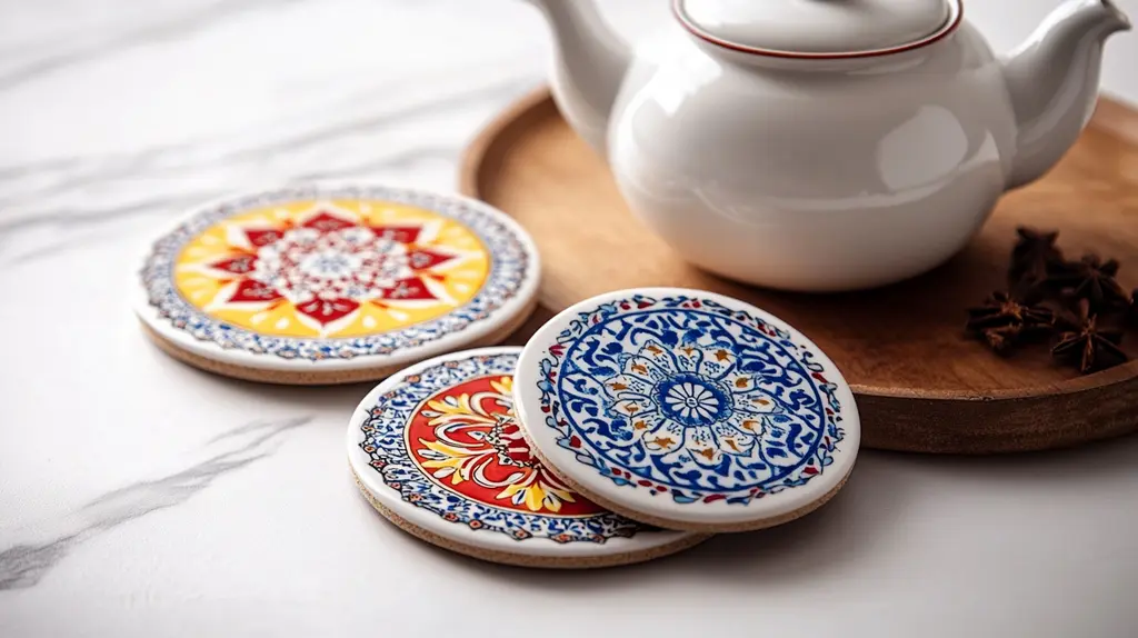 Almofada de cerâmica