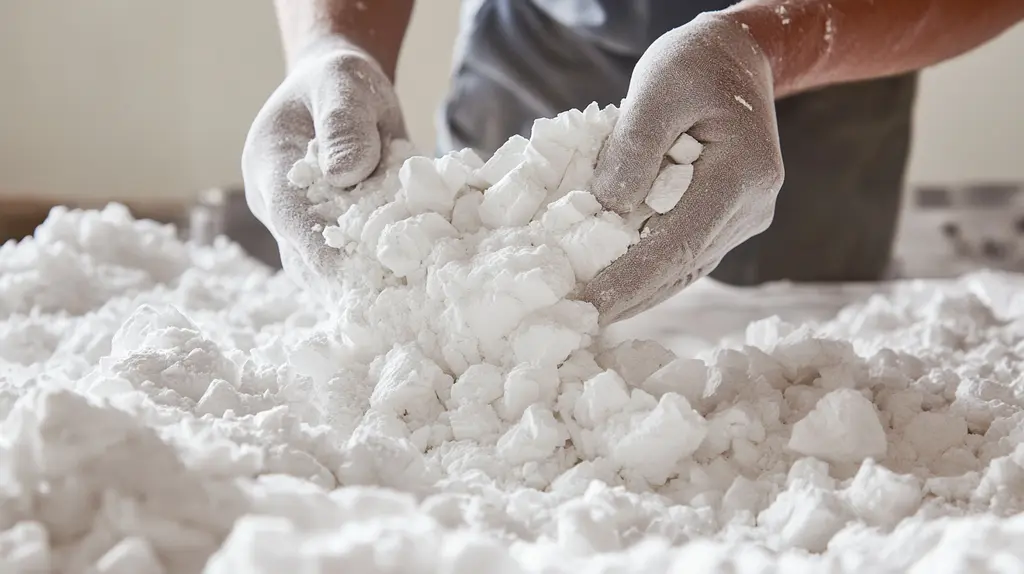 Flocos de fibra cerâmica